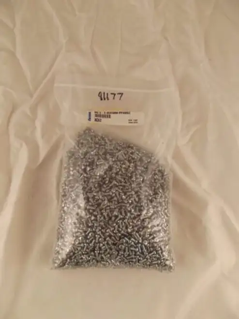 Fastenal 91177 M2.5-0.45X6Mm Din 7985 Zinc Steel Machine Screw Qty5000 V5 S