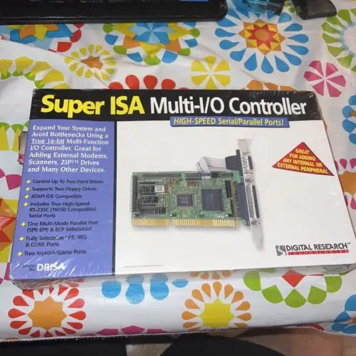 Vintage Winbond Super Isa Multi-I/O Controller High-Speed Serial/Parallel Ports