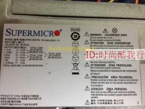 For Supermicro Pws-305-Pq Power Supply