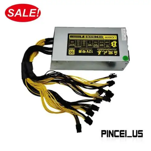 Lx2400W12V Mining Power Supply 2U Structure 220V For Graphics Platforms Sale