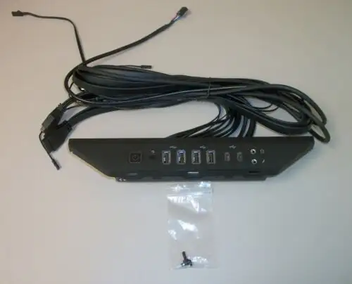 New Front I/O Io Panel Usb Audio Power Reset Switch For Corsair Obsidian 1000D