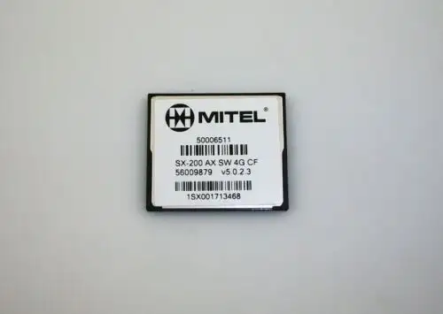 Mitel 50006511 Sx-200 Ax Sw 4G Compact Flash 56009879 V5.0.2.3