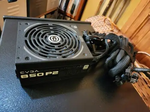 Evga Supernova 850 P2 850W Power Supply 80 Plus Platinum No Power Cable