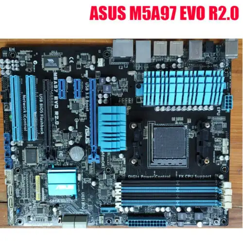 For Asus M5A97 Evo R2.0 Socket Am3+ Motherboard Amd 970