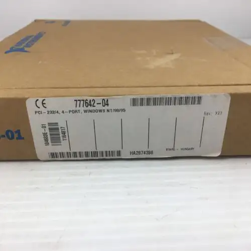 National Instruments Pci-232/485 777642-04 Pci Card Pci-232/4 184683E-01