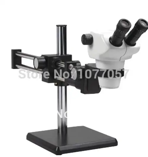 Best sale CE 12x-75x Boom stand zoom Stereo Microscope W/Binocular head Excellent Quality Well sold In EU USA
