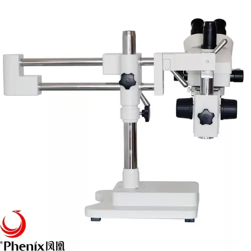 5MP USB2.0 Camera Phenix 7X-180X Trinocular Stereo Microscopio for Industry Repairing Mobile Phone Soldering Microscope