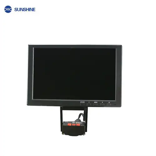 SUNSHINE set 10.1 inch SZM45T-B1-1600S HDMI 1600W megapixel camera with trinocular zoom microscope for mobile phone repair