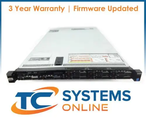 Dell Poweredge R630 2X 2623V3 3.0Ghz=8Core 64Gb 8X900Gb 10K H730