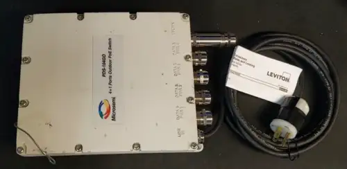 Microsemi Poe 5 Port 60W Outdoor Switch (Pds-104Go) Fully