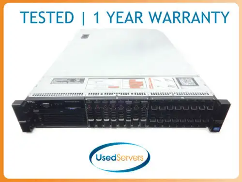Dell Poweredge R720 16 2X E5-2680 2.7Ghz=16Core 64Gb 8X1.2Tb 10K H710P