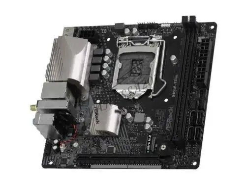 B460M-Itx/Ac Motherboard Supports 10400 10500 10700F 64Gb Ddr4 Intel