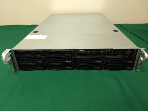 Supermicro 829-12 2U 2 X Intel Xeon E5-2687W V2 3.40 Ghz 32Gb Ram No Hdd