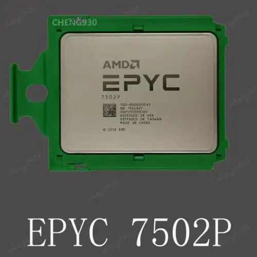 Amd Epyc ¬ô 7502P 32 Cores 64 Threads 2.5Ghz Up To 3.35Ghz 180W Cpu Processor