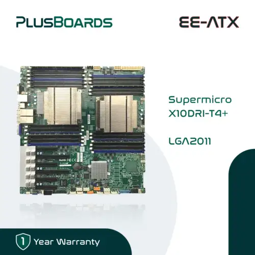 Supermicro X10Dri-T4+ Lga 2011 Ee-Atx Scheda madre con 2X E5-2650 V4 32Gb di memoria