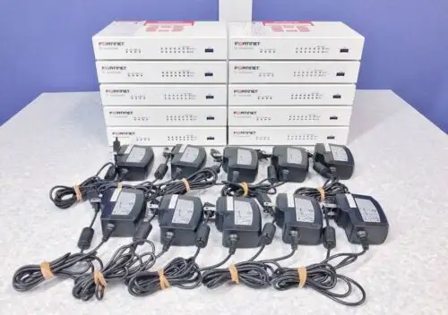 Fortinet Fortigate-50E Fg-50E Network Security Firewall Initialized Cable 10P
