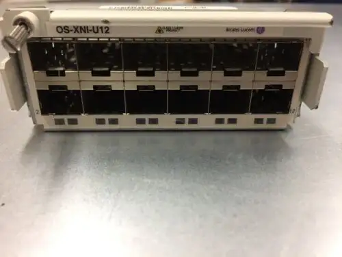 Alcatel-Lucent Os6900 Os-Xni-U12 10Gb Sfp Fiber Erweiterungsmodul Omniswitch