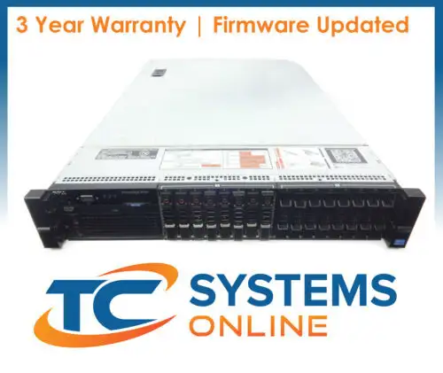 Dell Poweredge R720 16 2X E5-2660 2.2Ghz=16Core 256Gb 8X900Gb 10K H710P