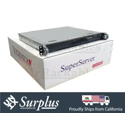 1U Source Router Firewall X10Slh-N6-St031 E3-1270 V3 6X 10Gb Ethernet 16Gb