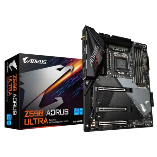 Gigabyte Z590 Aorus Ultra Motherboard Cpu Socket Lga1200 Intel Ddr4 Wifi 5Ghz