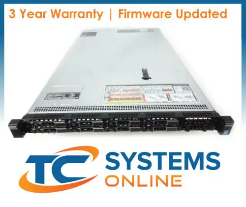 Dell Poweredge R630 10 2X 2680V3 2.5Ghz=24Core 64Gb 8X1.2Tb 10K H730