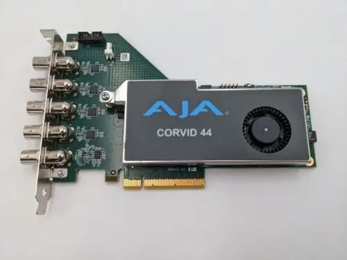 Aja Corvid 44 Bnc Multi-Format I/O Card With Fan Crv44-Bnc-R0