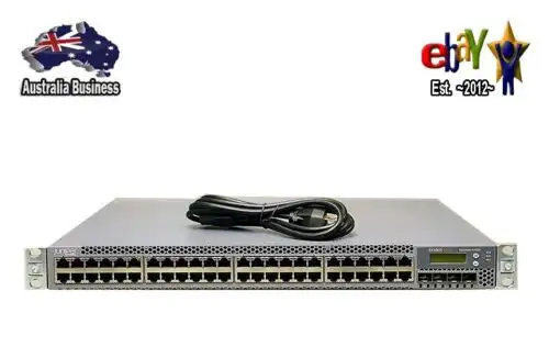 Juniper Ex3300-48P Poe+ Gigabit 48-Port Switch W/ Juniper - 16-Sep-2024
