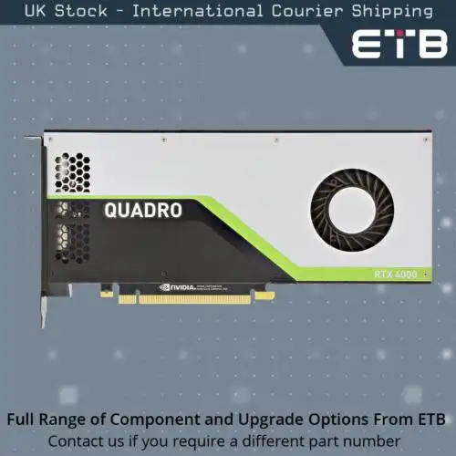 Dell Nvidia Quadro Rtx 4000 8Gb Graphics Card