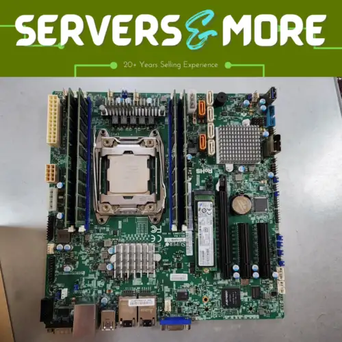 Nice Combo Supermicro X10Srm-Tf Xeon E5-2695V3 14 Core 256Gb Ram X550 Nic Matx