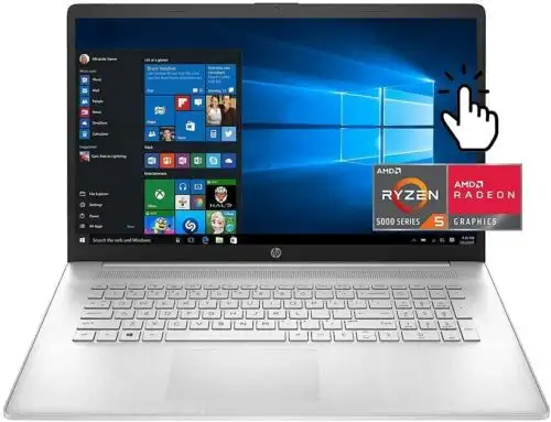 New Hp 17.3" Touchscreen Hd+ Laptop Amd Ryzen 5 5500U 12Gb 1Tb Win10