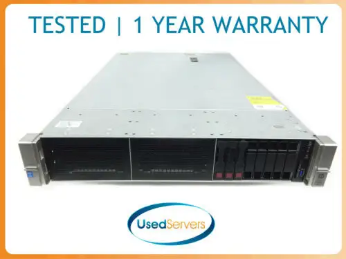 Hp Proliant Dl380 G9 2X 2630V4 2.2Ghz=20Core 64Gb 3X800Gb Sas Ssd P440