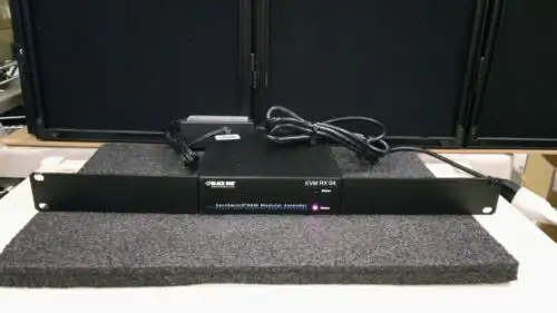 Black Ams9201A Rx Fibre Dkm Extender Kit Servswitch Dkm Modular Extender
