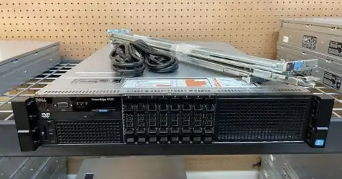 Dell Poweredge R720 Server 2 X Intel E5-2637 V2 3.5Ghz 16Gb Ram 3 X 1.2Tb Sas Rk