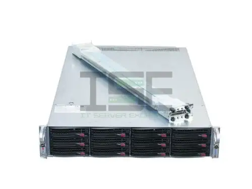 Supermicro X10Dru-I+ 12Bay Trunas Zfs Server Sas3 2X E5-2630V3 16C 64Gb Ram