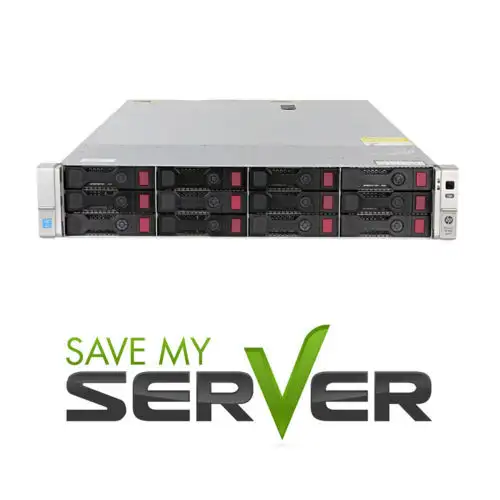 Hp Proliant Dl380 G9 Server 2X 2630 V3 2.4Ghz = 16 Cores 32Gb 4X 2Tb Sas