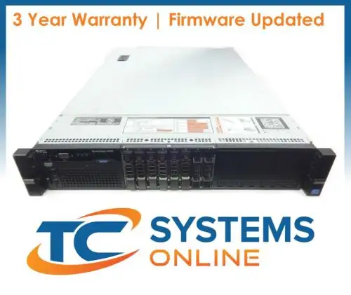 Dell Poweredge R720 2X E5-2680 2.7Ghz=16Core 64Gb 6X480Gb Ssd H710