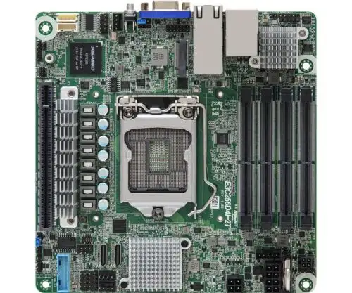Asrock 260115 Mb E3C256D4I-2T C256 S1200 Single Socket H5 Xeon 32Gb Mini-Itx
