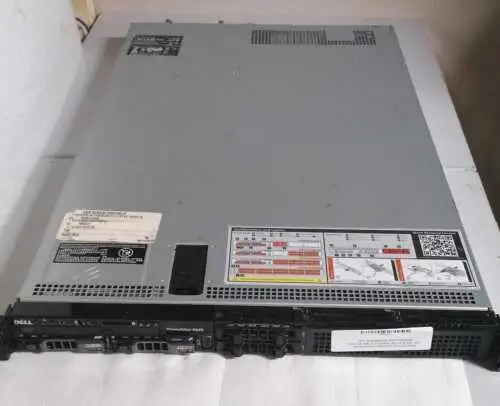 Dell Poweredge R620 1U Server 4-Bay 2X E5-2620 2.0Ghz 6C 32Gb H710 2X1.2Tb Sas