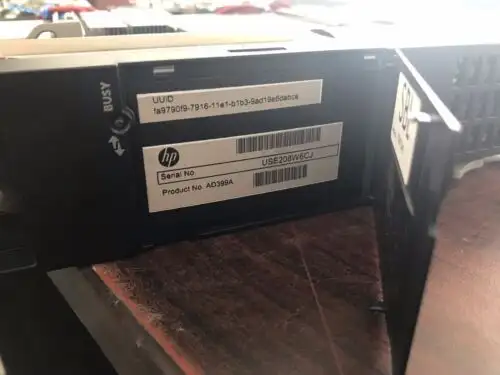 Hp Integrity Bl860C I2 Ad399A Please Read
