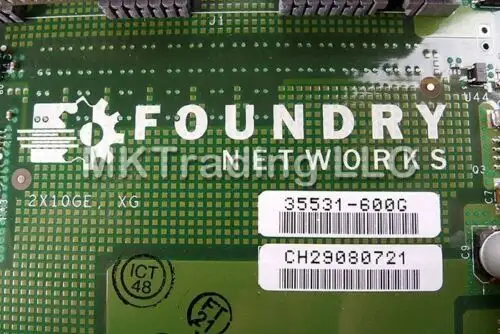 Brocade Foundry Fastiron Fi-42Xg Superx 2-Port Xfp 10Gbe Module 35531-600G