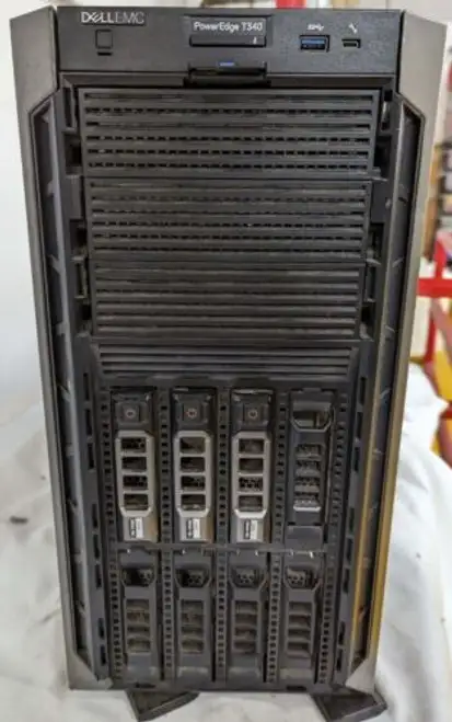 Dell Poweredge T340 Xeon E-2124 @ 3.30Ghz 32Gb Pc4 Ram No Hdd'S No Os
