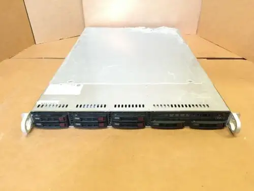 1U Supermicro 8 Bay Server X9Drw-7Tpf 2X E5-2660 V2 10 Core 128Gb Ram 2X10Gb Sfp