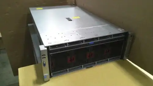 Hpe Proliant Dl580 Gen8 4U Server Barebone 10 Bay 2.5" 4X 1500W Psu 4X Heatsinks