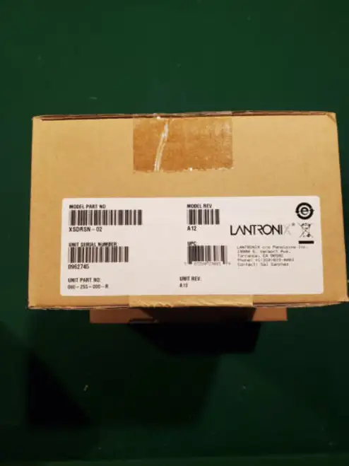 Lantronix Xsdrsn-02 Industrial Device Server