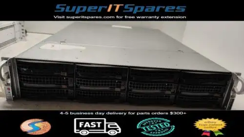 Supermicro 2U Cto E5-V2 Processor Support M/Brd X9Dri-Ln4F+ 12X 3.5Inch Lff Rack