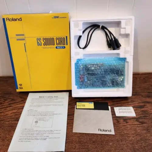 Roland Scc-1 - Roland / Ibm/Pc See Pics Only Includes What Is Pictured