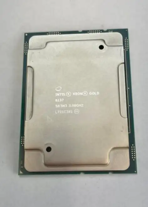 Intel Xeon Gold 6137 3.9Ghz 24.75Mb 8 Core 205W Lga3647 Sr3M3