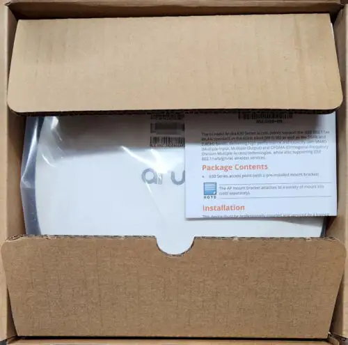 Point d'accès sans fil HPE Aruba AP-635 (États-Unis) Wi-Fi 6E Campus