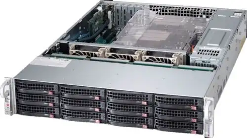 Server True Raid 2U 12 Bay X10Drh-Ct 2X Xeon 14 Core 64Gb Ddr4 3108 12Gb/S Sas3
