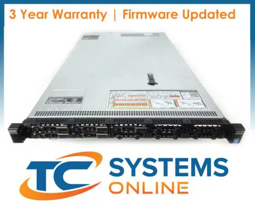 Dell Poweredge R630 10 2X 2620V3 2.4Ghz=12Core 128Gb 6X600Gb 12G H730